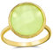 Bling Jewelry Multifaceted Meerfoam Grün Simuliert Chalcedony Or Rosa Simuliert Rose Quartz Statement Ring 14K Gold Vergoldet .925 Silber