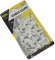 White Round Plastic Nail-In Cable Clips 6mm 9mm Wire Cord Holder Wall Mounting 9mm (86PCS)