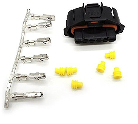 cnkf 10 Sets Bosch 6-Pin Buchse Wasserdicht Auto-Anschluss für Diesel Einspritzpumpen Anschluss 1928403204
