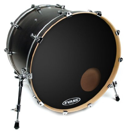 Evans BD26RONX Onyx 26-inch Bass Drum Head
