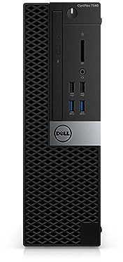 Dell HNHKX OptiPlex 7040 SFF Small Desktop (Intel Core i7-6700, 16GB 2133MHz DDR4 RAM, 256G SSD, Windows 10 Pro, Black)