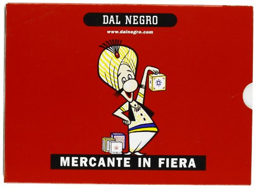 Dal 90004 - Kaufmann auf der Messe, rotes Federmäppchen, Spielkarten