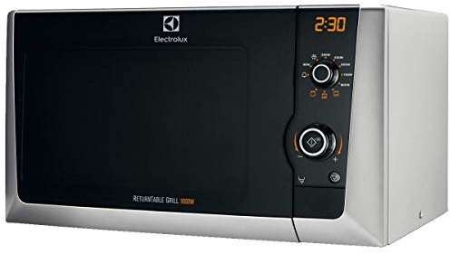 Electrolux EMS21400S - Microondas (1250W, 48.5 cm, 42.2 cm, 28.7 cm) Plata