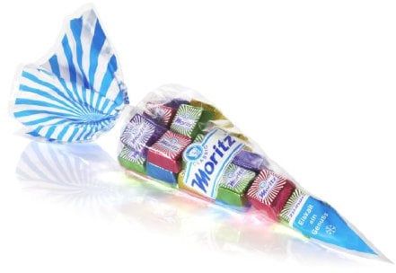 Moritz Eiskonfekt Würfel Spitztüte, 10er Pack (10 x 200 g)