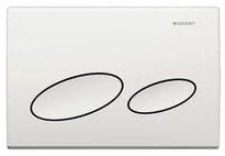 Geberit Betätigungsplatte Modell Kappa20 weiß, 115.228.11.1
