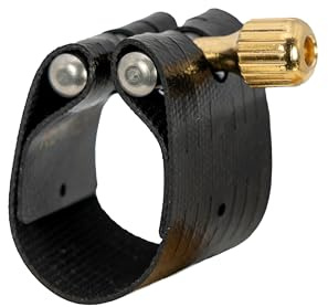 Rovner 3 MVL Bari Saxophon dunkle Blattschraube für Metall-Mundstück, sehr groß, Gold