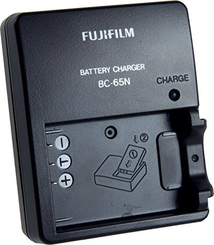 Fujifilm BC-65N Akku-Ladegerät für den Haushalt, Schwarz, Akku-Ladegerät – Akku-Ladegeräte (AC, 100-240, 50/60, Schwarz, Ladegerät für Heimbatterie, NP-40, NP-95, NP-120)
