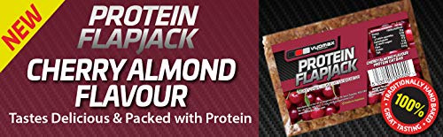 Vyomax® Nutrition Protein Flapjacks Box of 12 (Cherry Almond)
