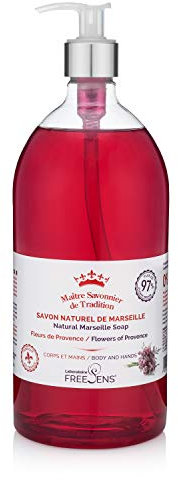 Freesens Savon liquide de Marseille Fleur de Provence - 1 litre