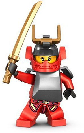 LEGO Ninjago - Minifigur Samurai X mit goldenem Schwert