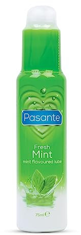 Pasante Fresh Mint Lube | Personal Lubricant Without Parabens | 1 x 75ml Pump Bottle