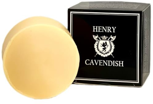 Henry Cavendish Shaving Soap With Shea Butter & Coconut Oil. Long Lasting 107gm (3.8 Oz) Puck Refill. All Natural Shave Soap. Rich Lather Gives A Smooth Comfortable Shave.