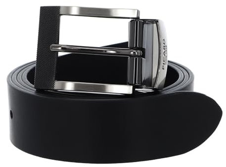 Picard Herren Belt G rtel, Schwarz, individuell kürzbar EU