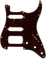 Fender 099-1337-000 Pickguard HSS Tortoise Shell - Schlagbrett für E-Gitarre