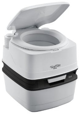 NRS Healthcare Porta Potti Qube 165 Portable Flushing Toilet