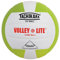 Tachikara Volley-lite Training Volleyball, Unisex, Lime Green/White