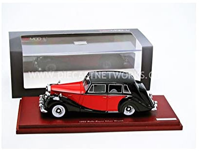Rolls-Royce Silver Wraith ROYAL RED & BLACK 1952
