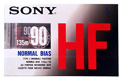 Sony HF - Type 1 - FeO - (90 Min Audiokassette)