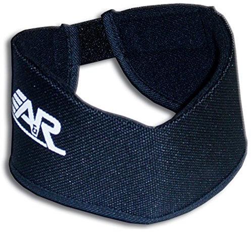A&R Sports Hockey-Nackenschutz, Junior, Schwarz