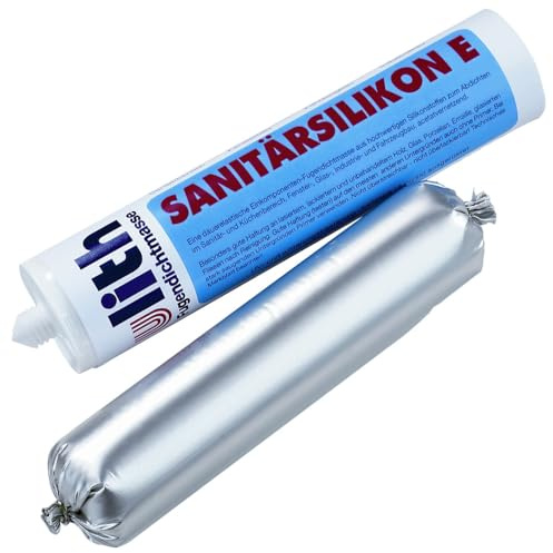 Ulith Cartouche de silicone sanitaire - Gris - 300 ml
