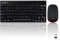 Perixx Periduo-712 Mini pack clavier et souris sans fil noir et rouge Inglés (US QWERTY) - Negro