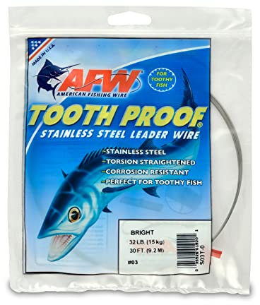 American Fishing Wire Unisex-Erwachsene S03T-0 Vorfachdraht, hell, #3