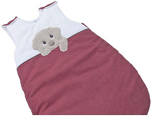 Be Be's Collection 413-34 110cm Sommer-Schlafsack 'Wuschel' rot