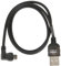 System-S – Cavo Pieghevole a Spirale Micro USB 2.0, con connettore angolare a 90° (Sinistra/Maschio), Adattatore Cavo Dati e Ricarica, 50cm.