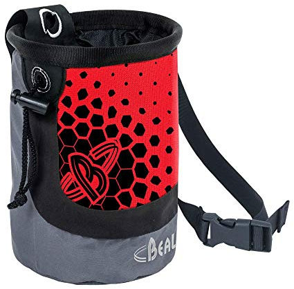 Beal Cocoon Clic-clac Rot - Großer innovativer Chalkbag, Größe One Size - Farbe Red