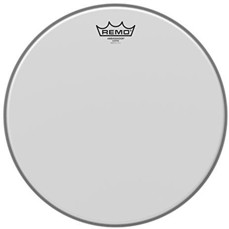 Remo Schlagzeugfell Ambassador Weiß aufgeraut 14 Zoll BA-0114-00