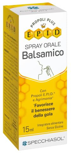 Specchiasol Epid Propoli Spray Erbe Balsamiche 15 ml - 900384443
