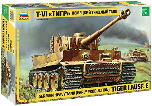 Zvezda 500783646 - 1:35 Tiger I Early (Kursk)