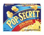 Pop Secret Extra Butter Premium Microwave Popcorn 272g (Pack of 2)