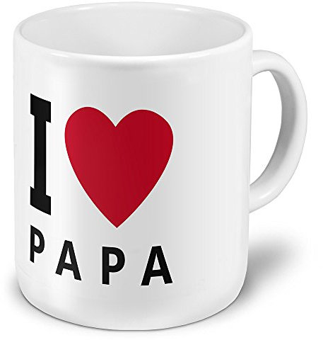 digital print XXL Jumbo-Namenstasse Papa - XXL Jumbotasse mit Design I Love Papa - Vatertag Geschenkidee, Namens-Tasse, Namens-Krug, Becher, Mug