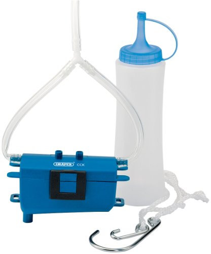 Draper 30834 Kit de nettoyage pour chaîne de moto, bleu