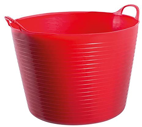Gorilla Tubs GORTUB4 Red Tubtrug Tub 38 Litre Large