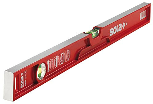 Sola 3.387.092,5 cm MRM 101,6 cm Druckguss Wasserwaage, rot/grau, 40 cm