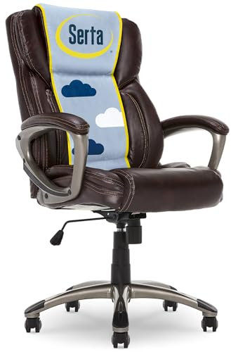 Serta Chefsessel Nicht zutreffend, Leder, braun, High-Back