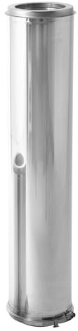 Opsinox 1015001 Edelstahlschornstein 150mm Längenelement B1000