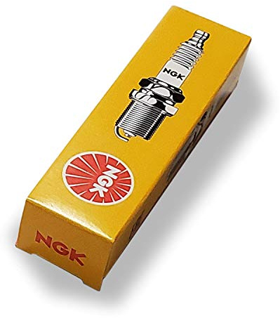 NGK Zündkerze BPMR6A – 10 Stück – entstört (Resistor) – 14 mm – Nickel – für Motorsägen & Gartengeräte