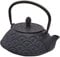 IBILI Cast Iron Malaysia Teapot, 0.8 Litres, Enamel Interior, Induction Safe, Grey
