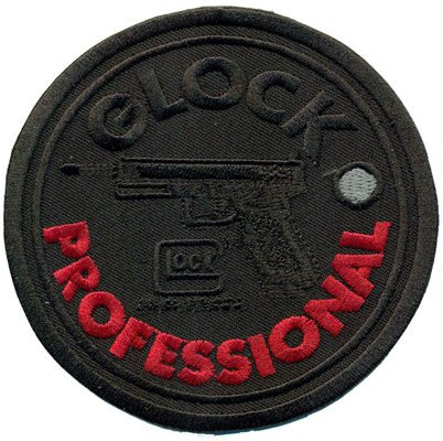 Glock Professional Bullet Camouflage Handfeuerwaffe Abzeichen Aufbügler Patch