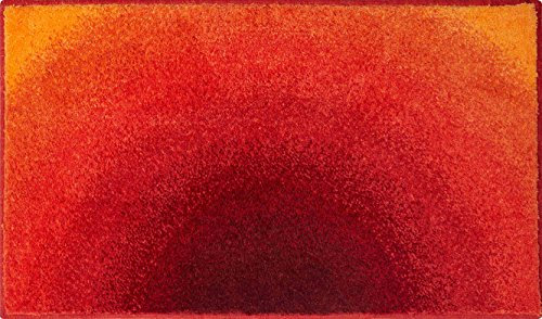 Grund Badteppich 100% Polyacryl, ultra soft, rutschfest, ÖKO-TEX-zertifiziert, 5 Jahre Garantie, SUNSHINE, Badematte 60x100 cm, orange