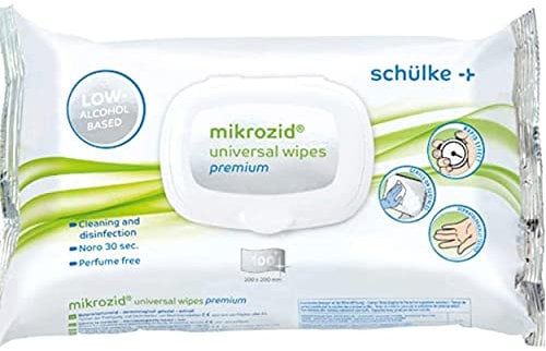 Schulke Mikrozid Universal Wipes - 100 Wipes