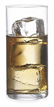 Dkristal Aleman Corto Vaso para Combinados, 0.2 L, Cristal, Transparente, 5x5x11 cm, 12 Unidades