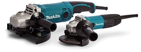 Makita DK0056Z1 Grinder Twinpack-GA9050 230mm + GA4530R 115mm, 720 W, 240 V, Blue, Large