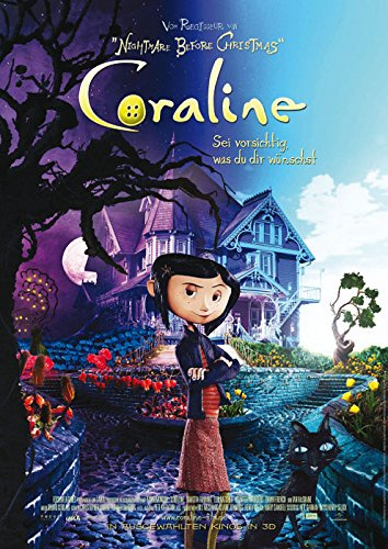 Coraline (2009) | original Filmplakat, Poster [Din A1, 59 x 84 cm]