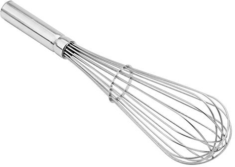 Piazza 5067 Fouet professionnel, acier inoxydable, gris