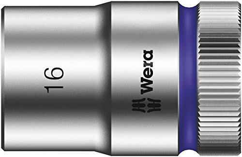 Wera 05003607001 8790 HMC Douille Zyklop à emmanchement 1/2, 16.0 mm, Violet