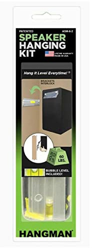 Hangman 6In. Bar Speaker Hanging Kit, 2 Brackets